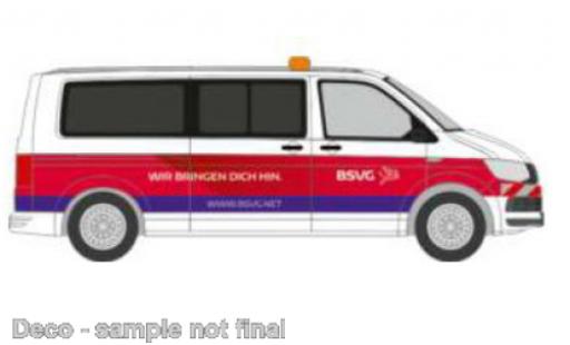 Volkswagen T6 1/87 Rietze bus Braunschweiger Verkehrs SARL coche miniatura