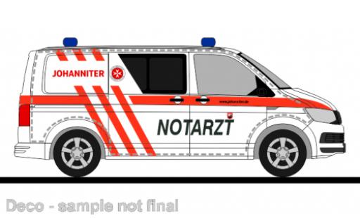Volkswagen T6 1/87 Rietze bus NEF Johanniter Hannover coche miniatura