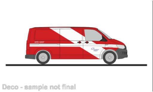 Volkswagen T6 1/87 Rietze fourgon aéroport Frankfurt Main AG coche miniatura