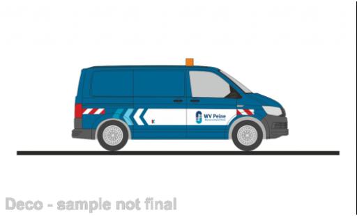 Volkswagen T6 1/87 Rietze fourgon Wasserverband Peine coche miniatura