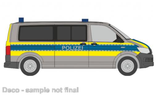 Volkswagen T6 1/87 Rietze police Basse-Saxe coche miniatura