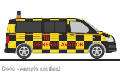 Volkswagen T6 1/87 Rietze surveillance de la circulation aéroport Hamburg coche miniatura