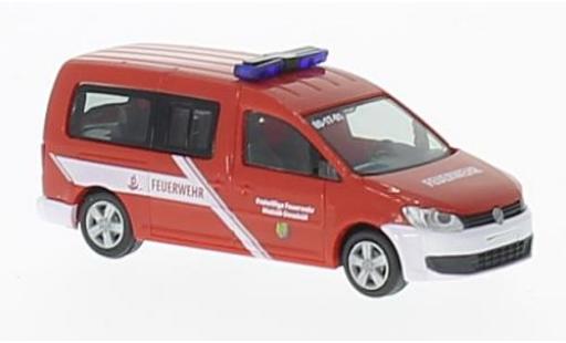 Volkswagen Caddy 1/87 Rietze FW Niebüll-Deezbüll coche miniatura