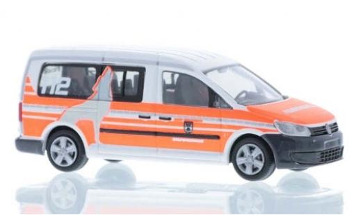 Volkswagen Caddy 1/87 Rietze Maxi Feuerwehr Wolfsburg 2011 coche miniatura