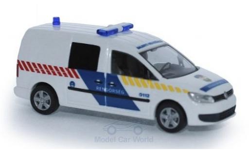 Volkswagen Caddy 1/87 Rietze Maxi Rendörseg 2011 coche miniatura