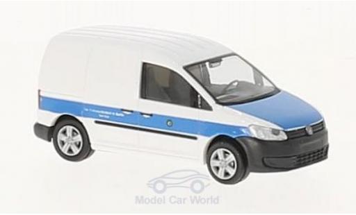 Volkswagen Caddy 1/87 Rietze Polizei Berlin 2011 coche miniatura