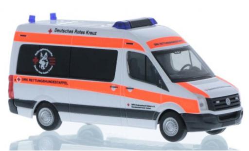 Volkswagen Crafter 1/87 Rietze DRK Rettungshundestaffel Uelzen 2011 coche miniatura
