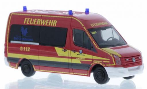 Volkswagen Crafter 1/87 Rietze Feuerwehr Bad Oeynhausen 2011 coche miniatura