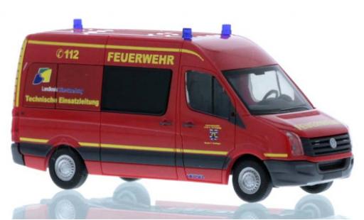 Volkswagen Crafter 1/87 Rietze Katastrophenschutz Trier-Saarburg 2011 coche miniatura