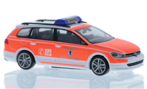 Coche miniatura Volkswagen Golf 1/87 Rietze VII Variant Feuerwehr Wolfratshausen Volkswagen Golf 1/87 Rietze VII Variant Feuerwehr Wolfratshausen coche miniatura