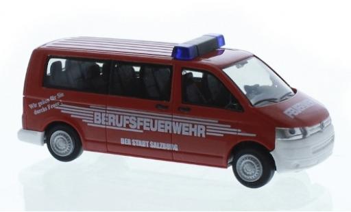 Coche miniatura Volkswagen T5 1/87 Rietze Berufsfeuerwehr Salzburg (A) 2003 Volkswagen T5 1/87 Rietze Berufsfeuerwehr Salzburg (A) 2003 coche miniatura