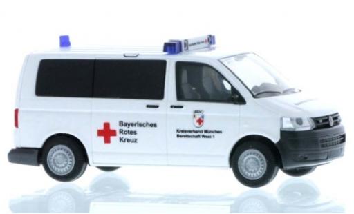 Coche miniatura Volkswagen T5 1/87 Rietze BRK München West 2010 Volkswagen T5 1/87 Rietze BRK München West 2010 coche miniatura