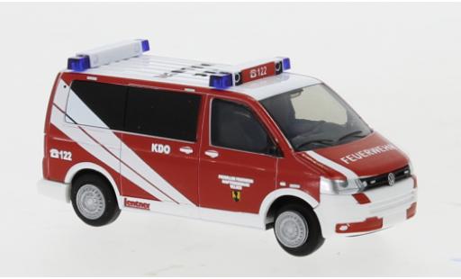 Coche miniatura Volkswagen T5 1/87 Rietze Bus Feuerwehr Villach 2010 Volkswagen T5 1/87 Rietze Bus Feuerwehr Villach 2010 coche miniatura