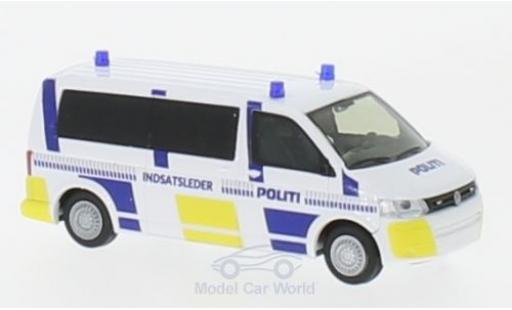 Coche miniatura Volkswagen T5 1/87 Rietze Bus Politi 2010 Volkswagen T5 1/87 Rietze Bus Politi 2010 coche miniatura
