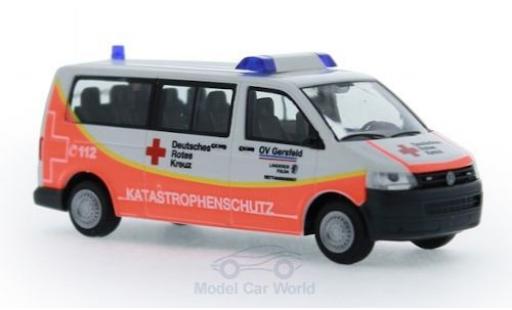 Coche miniatura Volkswagen T5 1/87 Rietze DRK - Katastrophenschutz Gersfeld 2010 Volkswagen T5 1/87 Rietze DRK - Katastrophenschutz Gersfeld 2010 coche miniatura