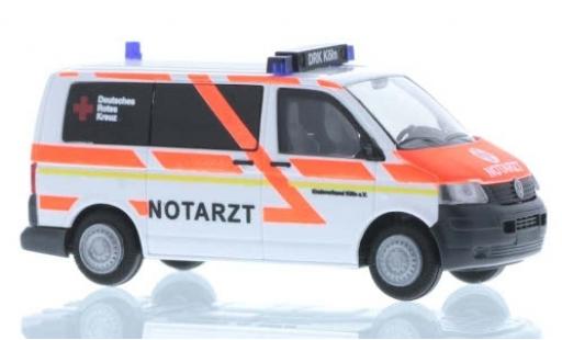 Coche miniatura Volkswagen T5 1/87 Rietze DRK Köln médecin d Volkswagen T5 1/87 Rietze DRK Köln médecin d coche miniatura