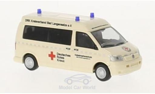Volkswagen T5 1/87 Rietze DRK KV Bad Langensalza e.V. 2003 coche miniatura