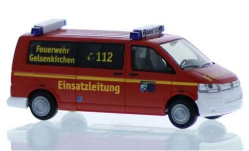 Coche miniatura Volkswagen T5 1/87 Rietze Feuerwehr Gelsenkirchen 2010 Le contrôle opérationnel Volkswagen T5 1/87 Rietze Feuerwehr Gelsenkirchen 2010 Le contrôle opérationnel coche miniatura