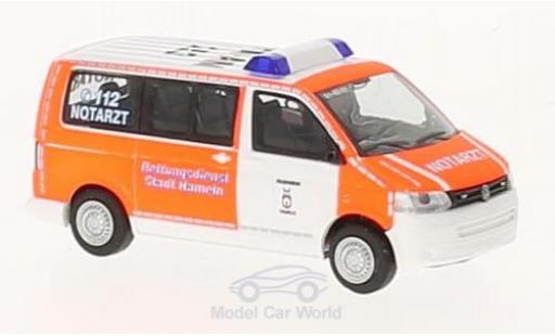 Volkswagen T5 1/87 Rietze Feuerwehr Hameln 2010 coche miniatura