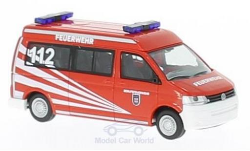 Coche miniatura Volkswagen T5 1/87 Rietze Feuerwehr Koblenz 2010 Volkswagen T5 1/87 Rietze Feuerwehr Koblenz 2010 coche miniatura
