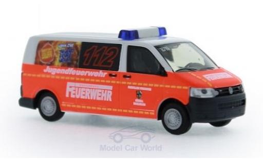 Coche miniatura Volkswagen T5 1/87 Rietze Feuerwehr Künzell-Engelhelms 2010 Volkswagen T5 1/87 Rietze Feuerwehr Künzell-Engelhelms 2010 coche miniatura