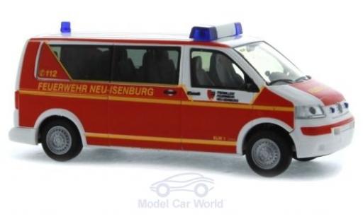 Coche miniatura Volkswagen T5 1/87 Rietze Feuerwehr Neu-Isenburg 2003 Volkswagen T5 1/87 Rietze Feuerwehr Neu-Isenburg 2003 coche miniatura