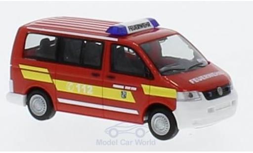 Volkswagen T5 1/87 Rietze First Responder - Feuerwehr Stein/Nbg. 2003 coche miniatura