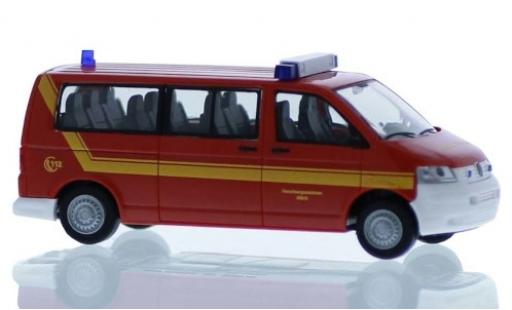 Coche miniatura Volkswagen T5 1/87 Rietze Forschungszentrum Jülich - Werkfeuerwehr 2003 Volkswagen T5 1/87 Rietze Forschungszentrum Jülich - Werkfeuerwehr 2003 coche miniatura