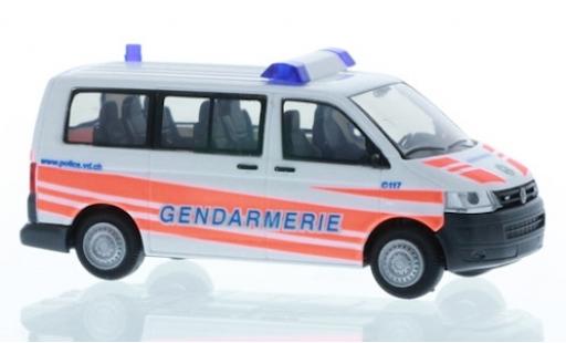 Volkswagen T5 1/87 Rietze Gendarmerie 2010 coche miniatura