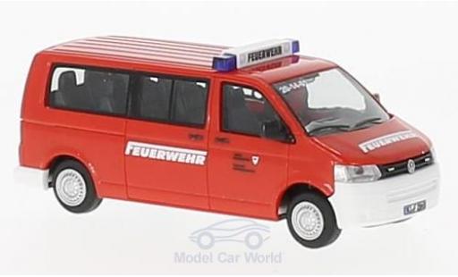 Volkswagen T5 1/87 Rietze GP Berufsfeuerwehr Kiel coche miniatura