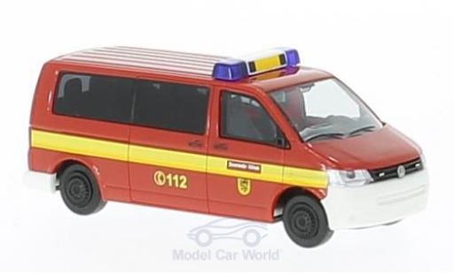 Volkswagen T5 1/87 Rietze GP Feuerwehr Lünen coche miniatura