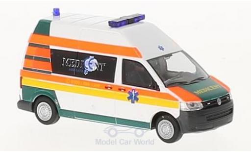 Volkswagen T5 1/87 Rietze GP Medicent Rettung Rotenburg coche miniatura
