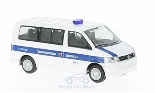 Coche miniatura Volkswagen T5 1/87 Rietze GP Polizia Municipale (IT) ohne Vitrine Volkswagen T5 1/87 Rietze GP Polizia Municipale (IT) ohne Vitrine coche miniatura