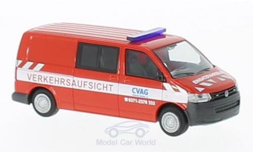 Volkswagen T5 1/87 Rietze GP Verkehrsaufsicht Chemnitz coche miniatura
