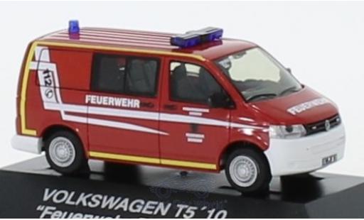 Coche miniatura Volkswagen T5 1/87 Rietze Halbbus Feuerwehr Dierdorf 2010 Volkswagen T5 1/87 Rietze Halbbus Feuerwehr Dierdorf 2010 coche miniatura
