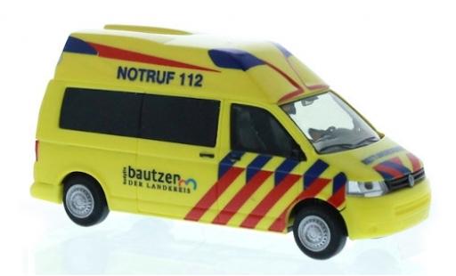 Coche miniatura Volkswagen T5 1/87 Rietze Hornis Silver Rettungsdienst Radeberg Volkswagen T5 1/87 Rietze Hornis Silver Rettungsdienst Radeberg coche miniatura
