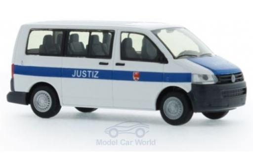 Coche miniatura Volkswagen T5 1/87 Rietze Justiz Brandenburg 2010 Volkswagen T5 1/87 Rietze Justiz Brandenburg 2010 coche miniatura
