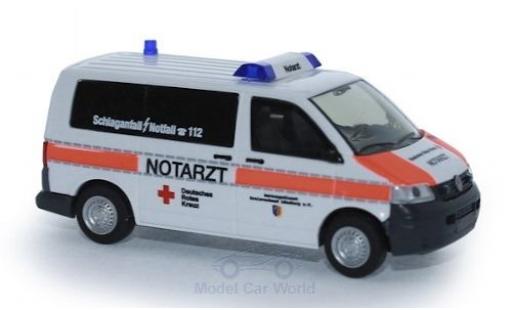 Coche miniatura Volkswagen T5 1/87 Rietze Notarzt DRK Lüneburg 2003 Volkswagen T5 1/87 Rietze Notarzt DRK Lüneburg 2003 coche miniatura