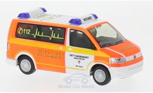 Coche miniatura Volkswagen T5 1/87 Rietze Notarzt Rettungsdienst Höxter 2010 Volkswagen T5 1/87 Rietze Notarzt Rettungsdienst Höxter 2010 coche miniatura