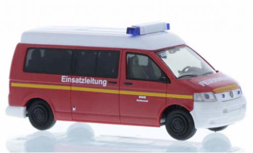 Coche miniatura Volkswagen T5 1/87 Rietze Werkfeuerwehr RWE Weisweiler Volkswagen T5 1/87 Rietze Werkfeuerwehr RWE Weisweiler coche miniatura