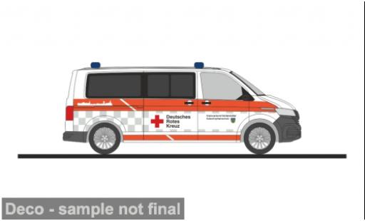 Volkswagen T6 1/87 Rietze .1 DRK Wolfenbüttel 1:87 coche miniatura