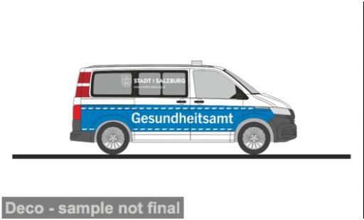 Volkswagen T6 1/87 Rietze .1 Gesundheitsamt Salzburg (A) 1:87 coche miniatura