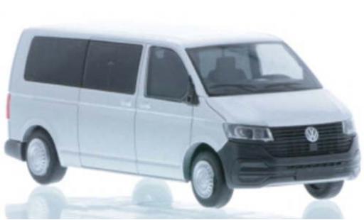 Coche miniatura Volkswagen T6 1/87 Rietze .1 LR Bus FD gris Volkswagen T6 1/87 Rietze .1 LR Bus FD gris coche miniatura