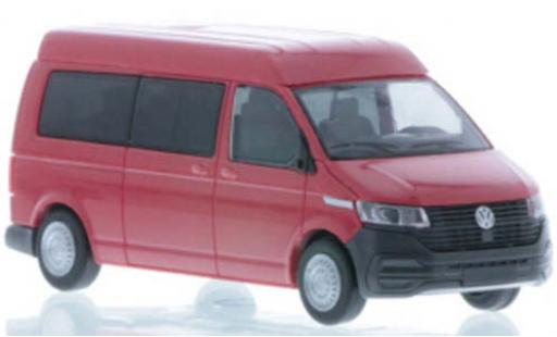 Coche miniatura Volkswagen T6 1/87 Rietze .1 LR Bus MD rojo Volkswagen T6 1/87 Rietze .1 LR Bus MD rojo coche miniatura