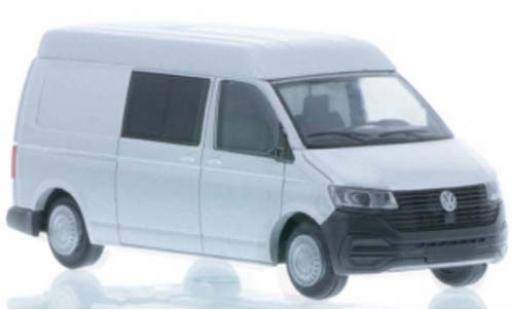 Coche miniatura Volkswagen T6 1/87 Rietze .1 LR Halbbus MD gris Volkswagen T6 1/87 Rietze .1 LR Halbbus MD gris coche miniatura