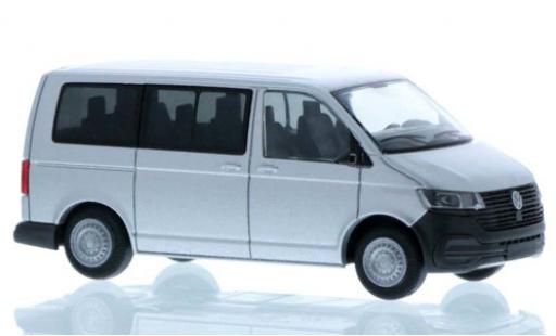 Coche miniatura Volkswagen T6 1/87 Rietze .1 gris court- empattement Volkswagen T6 1/87 Rietze .1 gris court- empattement coche miniatura