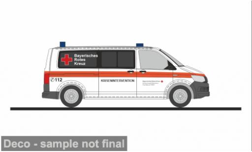 Volkswagen T6 1/87 Rietze BRK München Krisenintervention 1:87 coche miniatura