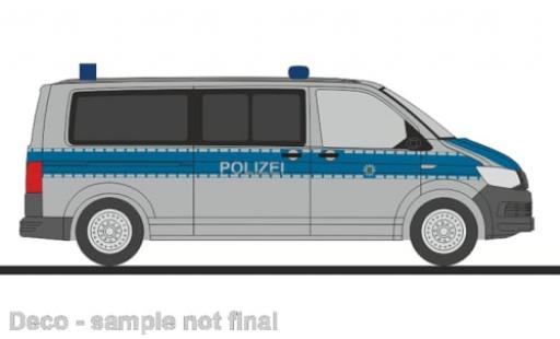 Volkswagen T6 1/87 Rietze Bus Bereitschaftspolizei Dresden 1:87 coche miniatura