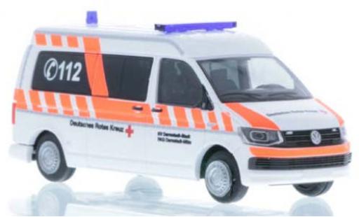 Volkswagen T6 1/87 Rietze Bus DRK Darmstadt-Mitte coche miniatura