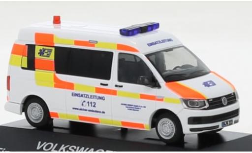 Volkswagen T6 1/87 Rietze Bus Einsatzleitung Aicher Ambulanz 1:87 coche miniatura